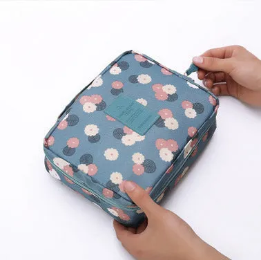 Outdoor Multifunction travel Cosmetic Bag Women Toiletries Organizer Waterproof Female Storage Make up Cases