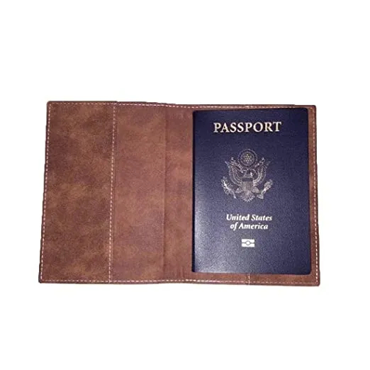 Passport Cover Holder Travel Wallet Case - Good Luck Cat