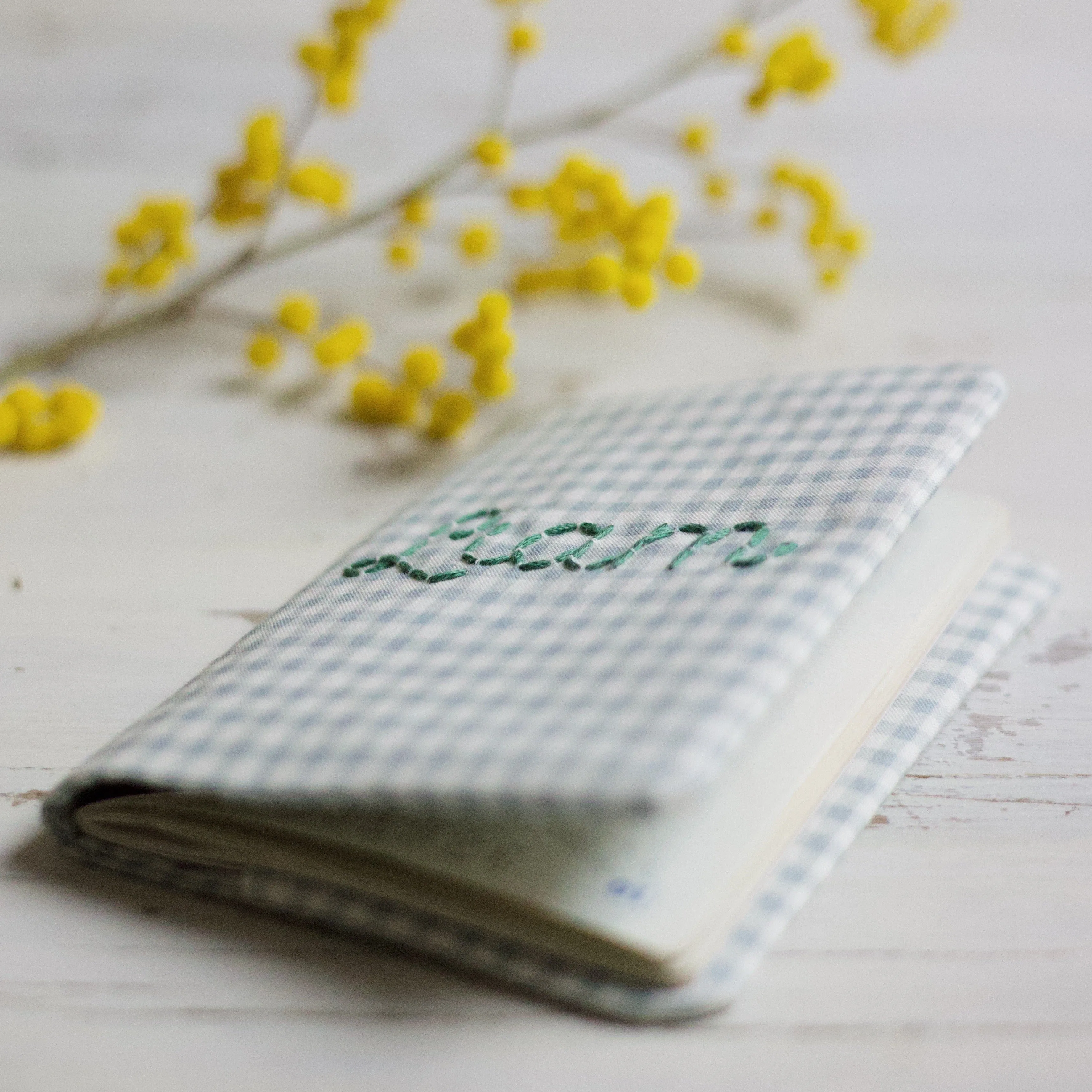 Passport holder - Vichy Green