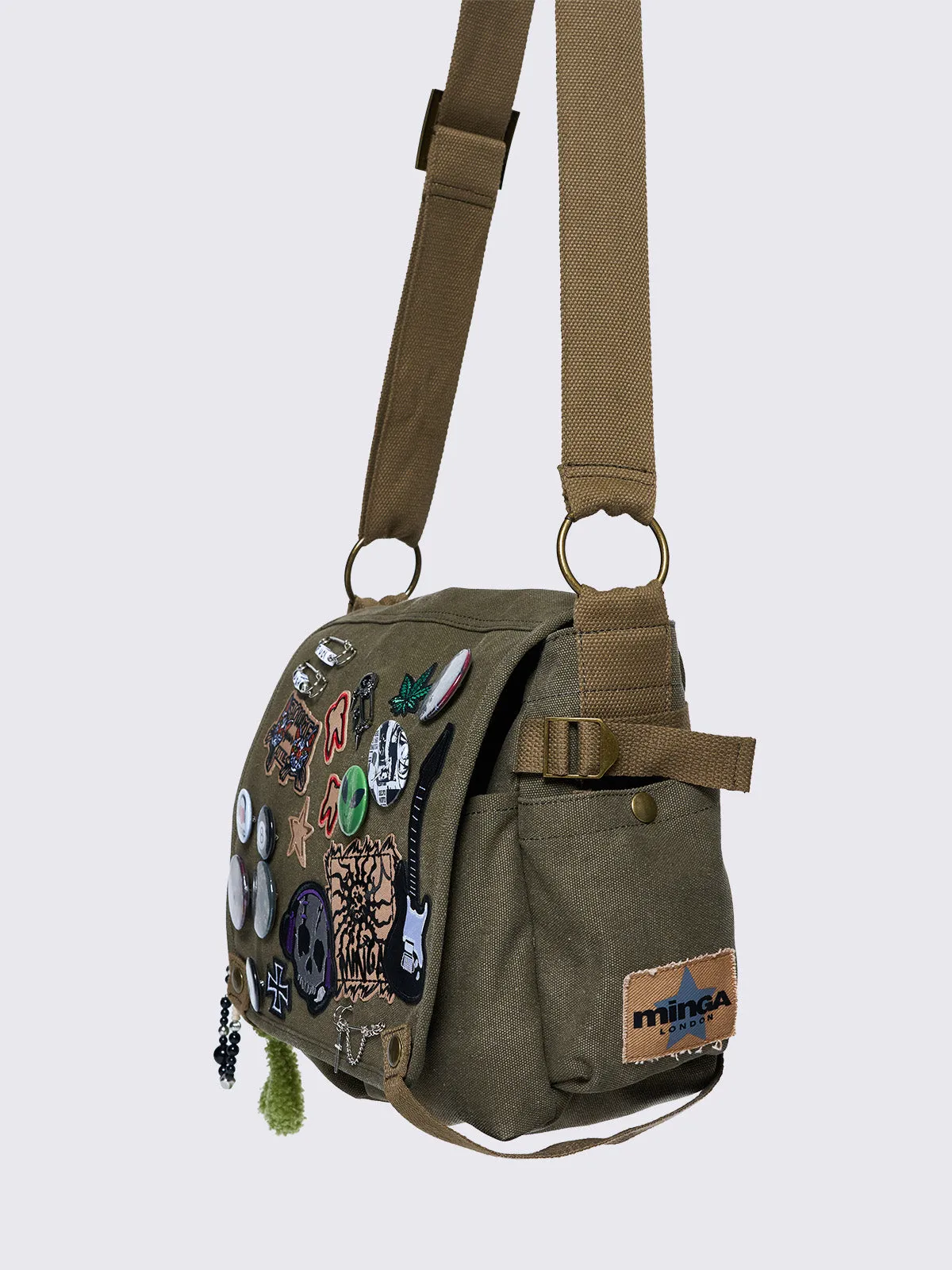 Patch Me Up Messenger Bag