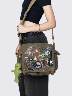 Patch Me Up Messenger Bag