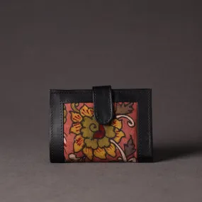 Peach - Handpainted Kalamkari Natural Dyed Cotton Wallet