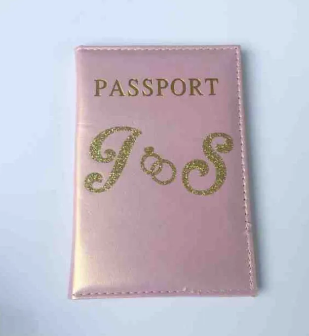 Personalized Bridesmaid Gifts - Passport Cover Luggage Tag - Bachelorette Party Gifts - Bridesmaid Proposal - Custom Travel Wallet Holder