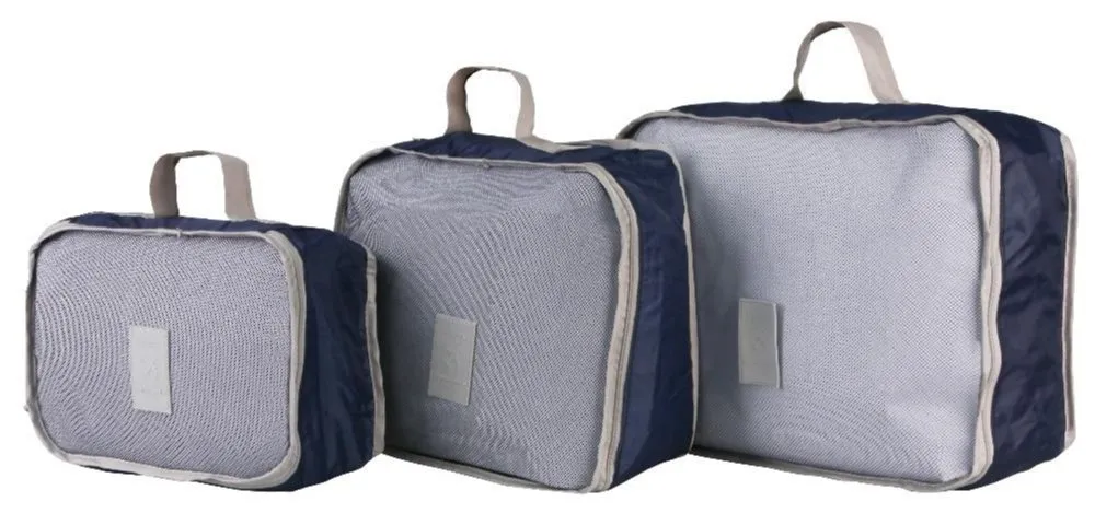 Pierre Cardin 6 Piece Travel Organiser/Packing Cubes