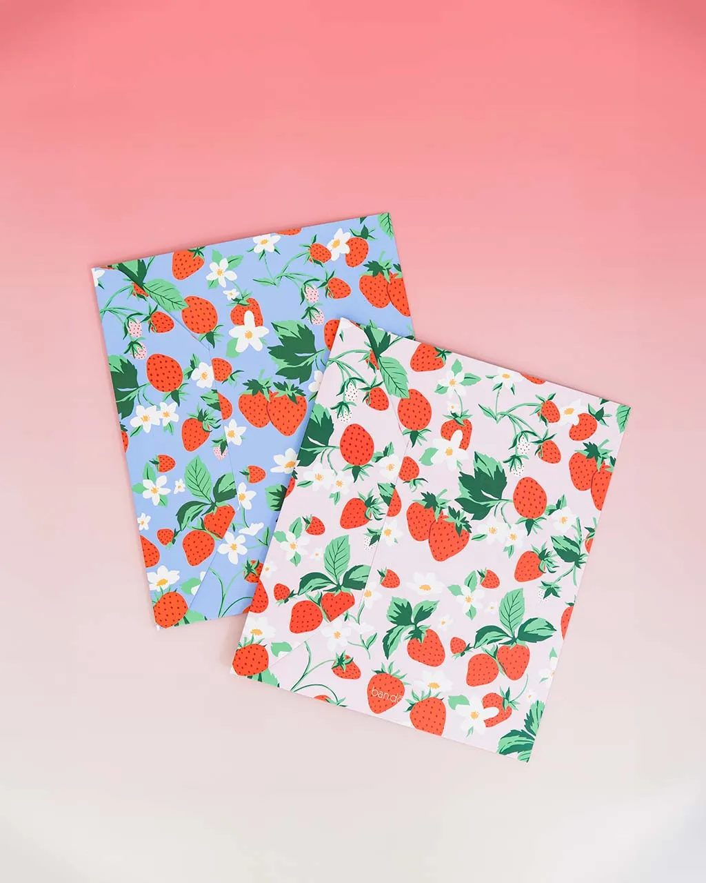 Pocket Folder Set - Strawberry Fields