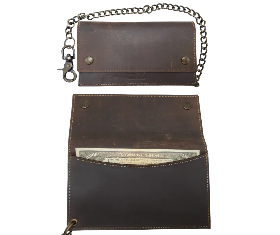 "The V-Glide" RFID Chain Wallet