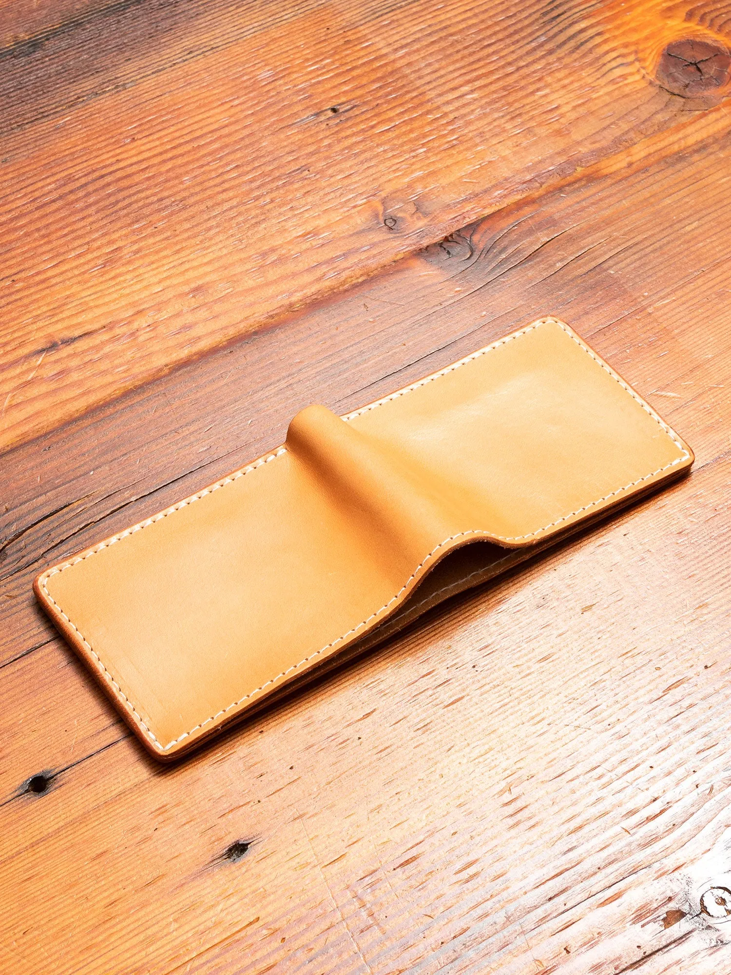 "Utility Bifold" Wallet in Golden