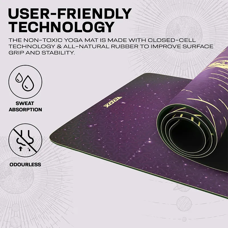 RDX D11 6mm PU Rubber Yoga Mat