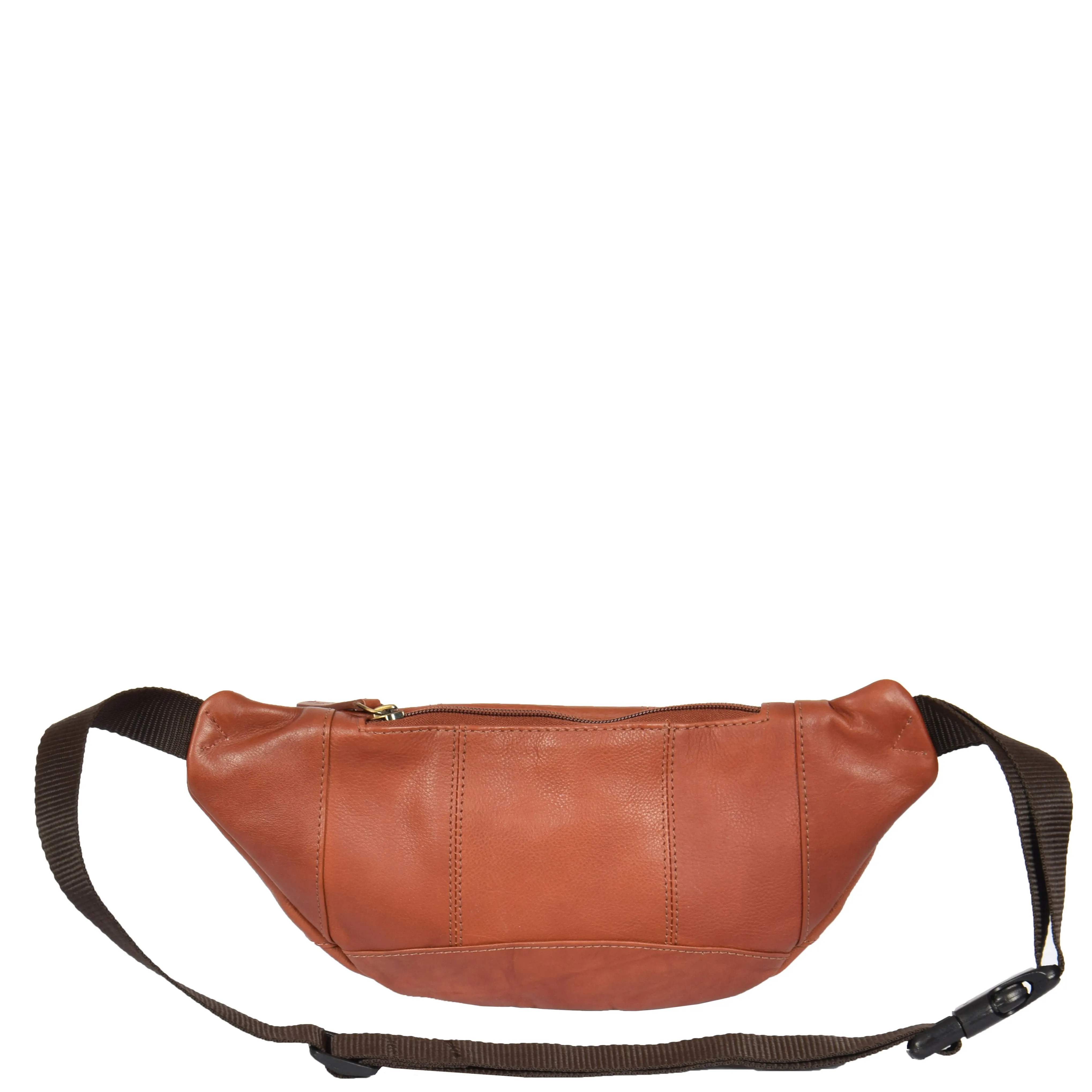 Real Leather Bum Bag Barcelona Brown