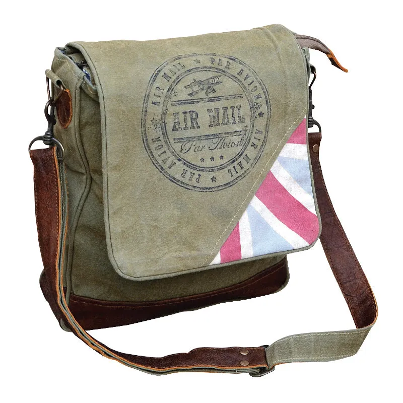 Red Stripe Shoulder Bag