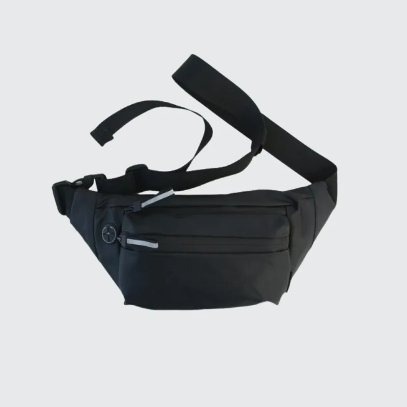 Reflective Zipper Waist Bag