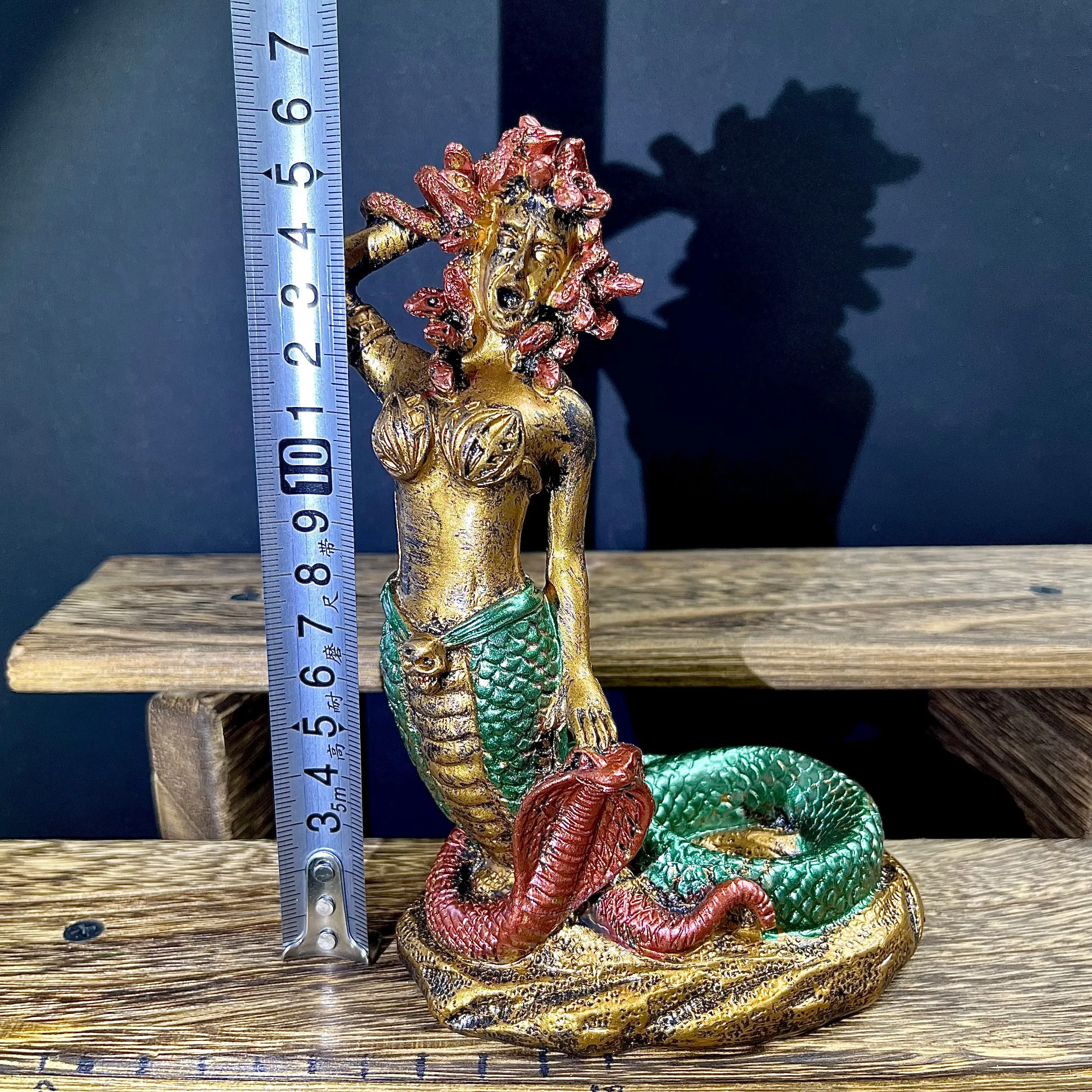 Resin Medusa Sphere Holder