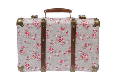 RJB Stone Vintage Floral Suitcase - Florence