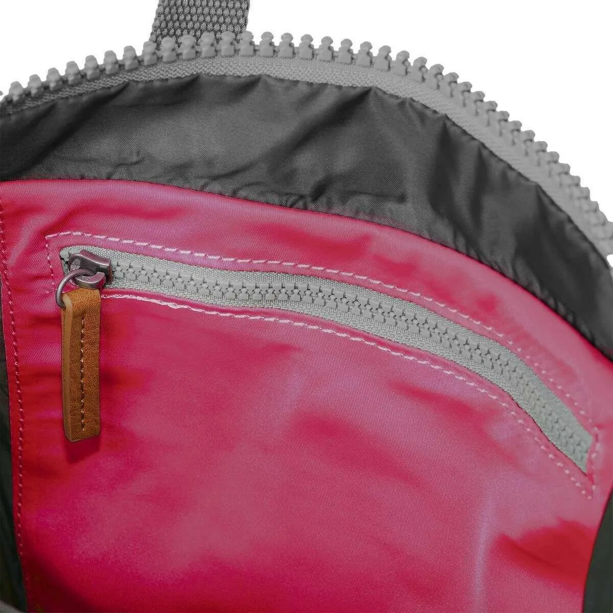 Roka Canfield B Medium Recycled Nylon Backpack - Sparkling Cosmo Pink