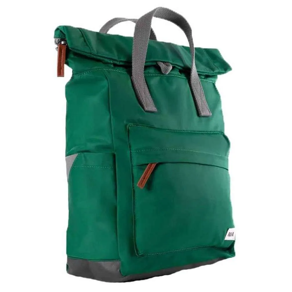 Roka Canfield B Small Sustainable Nylon Backpack - Emerald Green