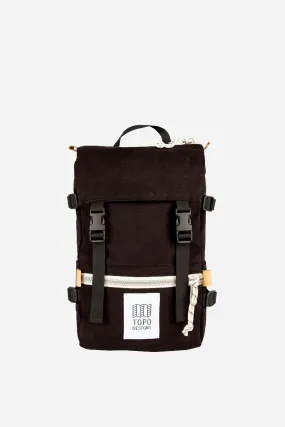 Rover Pack Mini Canvas Black Canvas