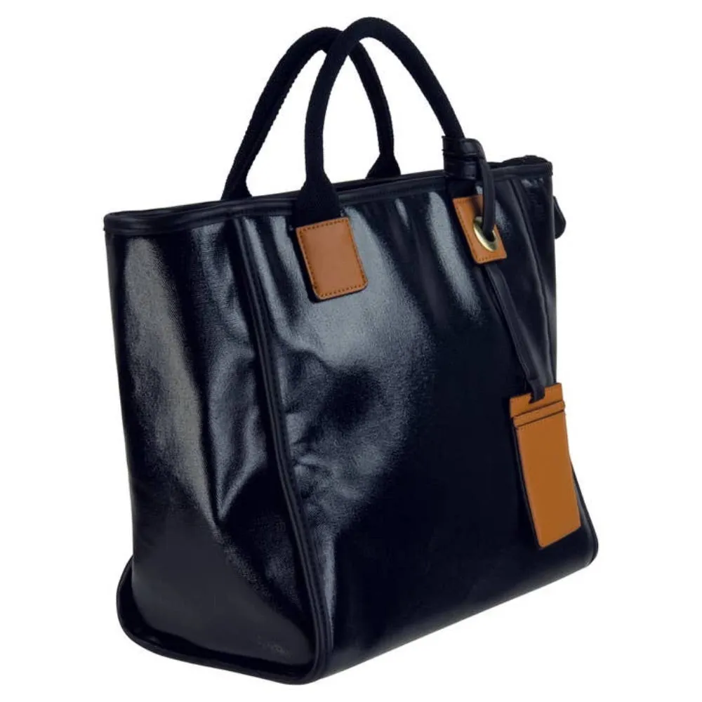 Sabrina Canvas Squared Tote