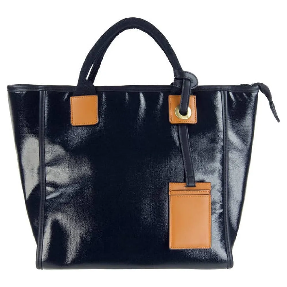 Sabrina Canvas Squared Tote