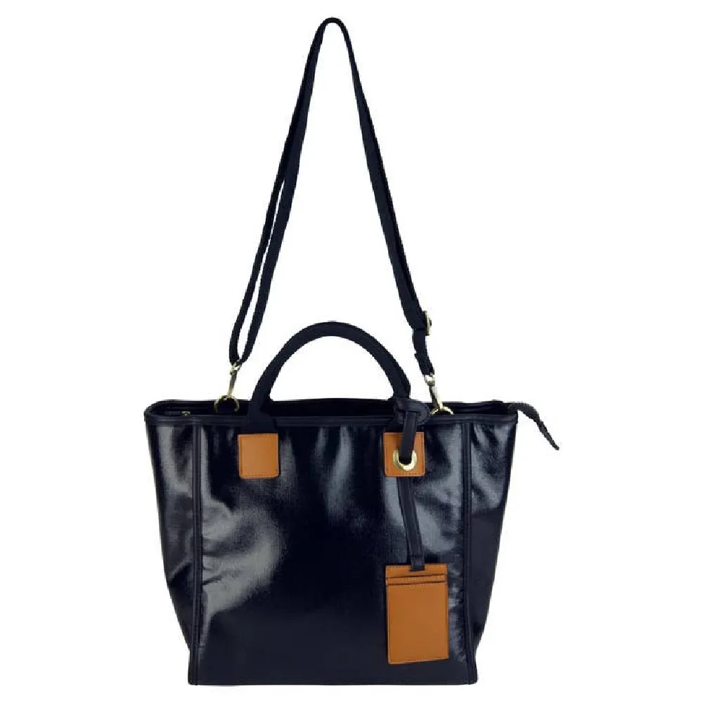 Sabrina Canvas Squared Tote