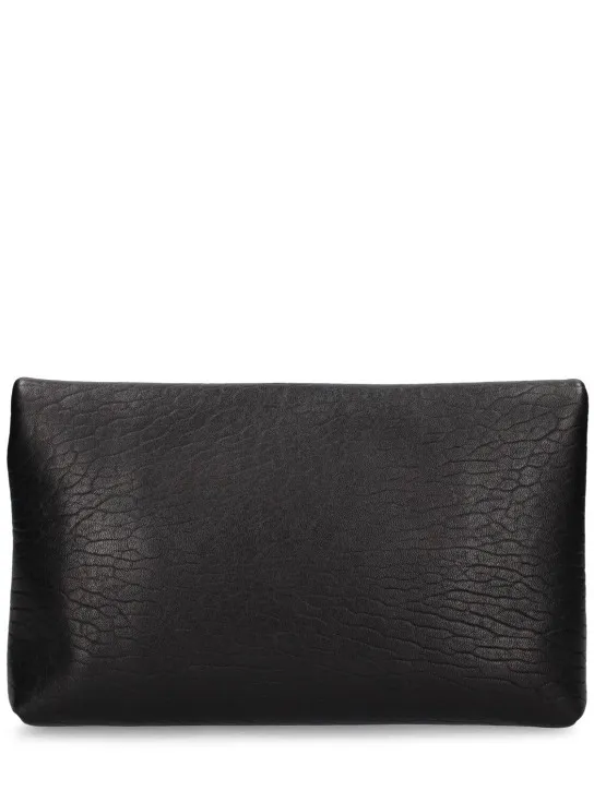 Saint Laurent   Cassandre large leather pouch 