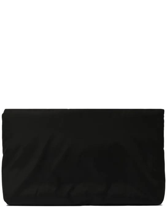 Saint Laurent   YSL monogram large nylon pouch 