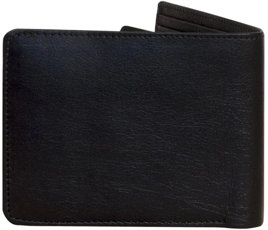 Sakkas Men's Authentic Leather Regular Bi-Fold Wallet - New!