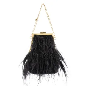 SARA Feather Frame Bag