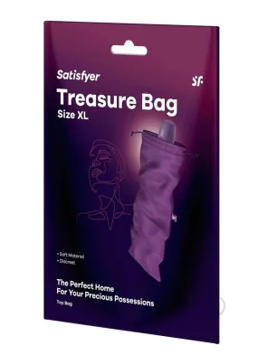 Satisfyer Treasure Bag Xl Violet