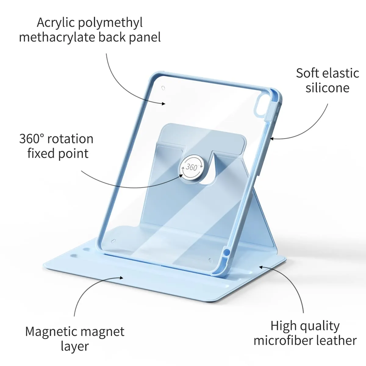 Search | iPad Series Snap 360° Stand Impact Resistant Case