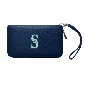 Seattle Mariners Zip Organizer Wallet Pebble