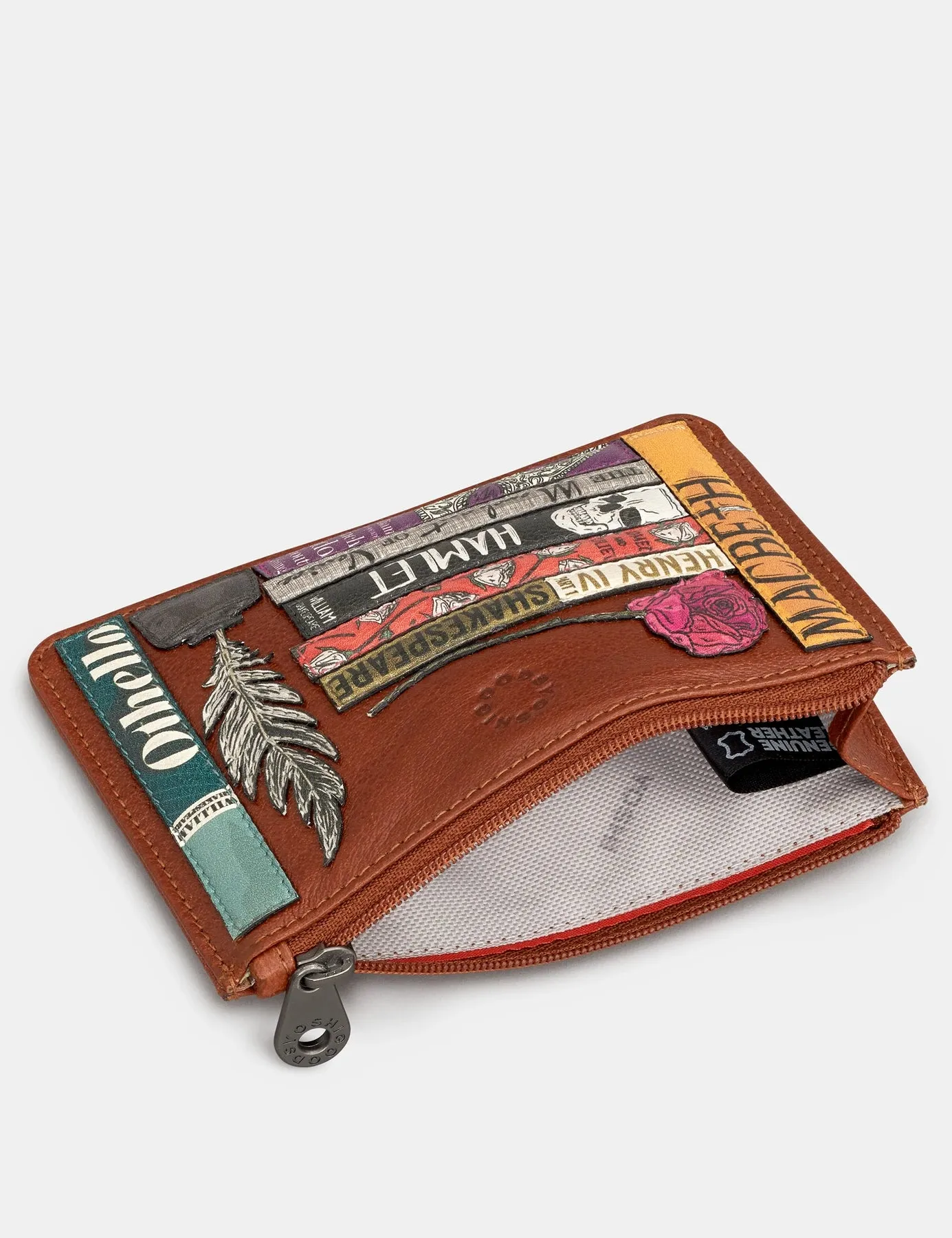 Shakespeare Zip Top Purse