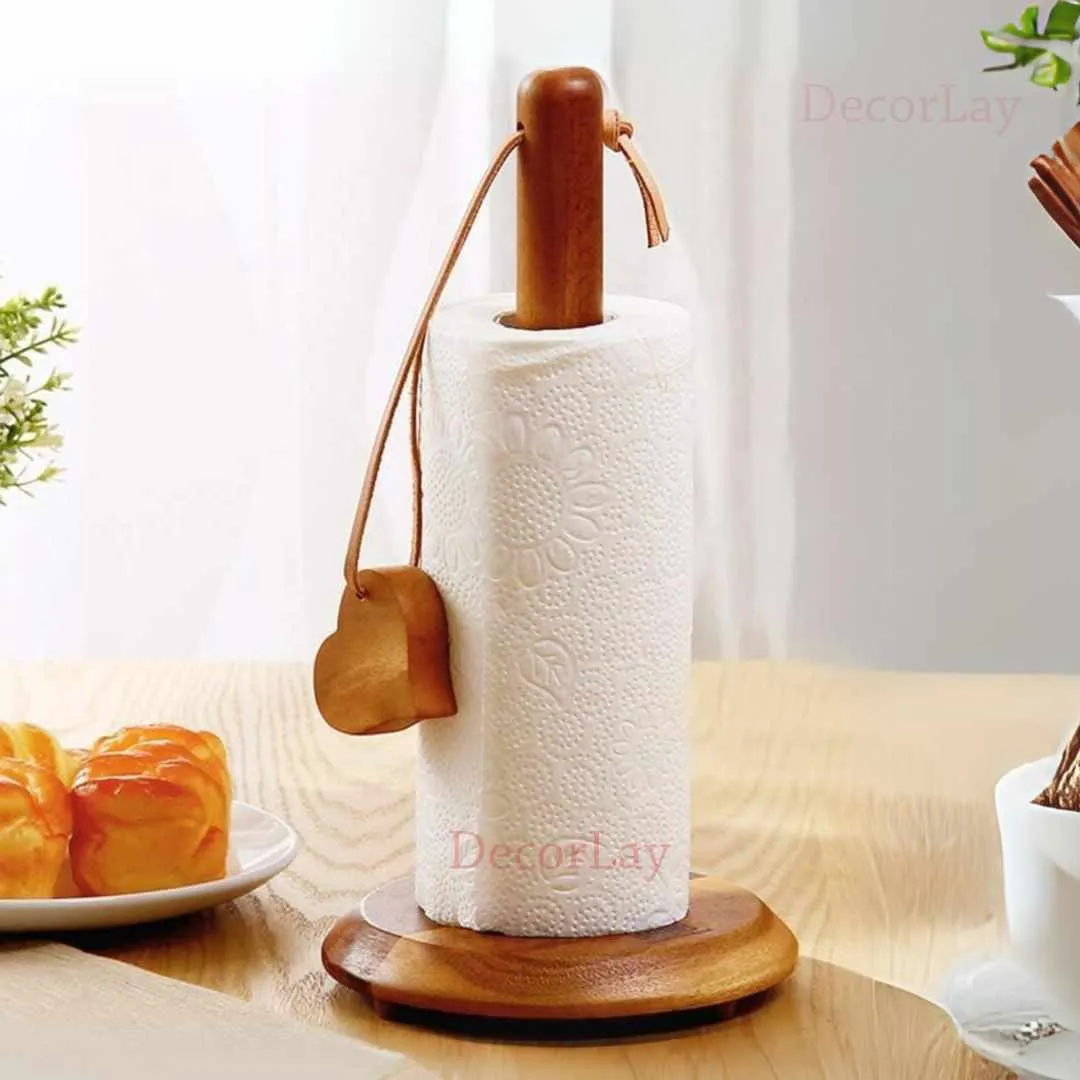 Sheesham Wood Napkin Roll Holder