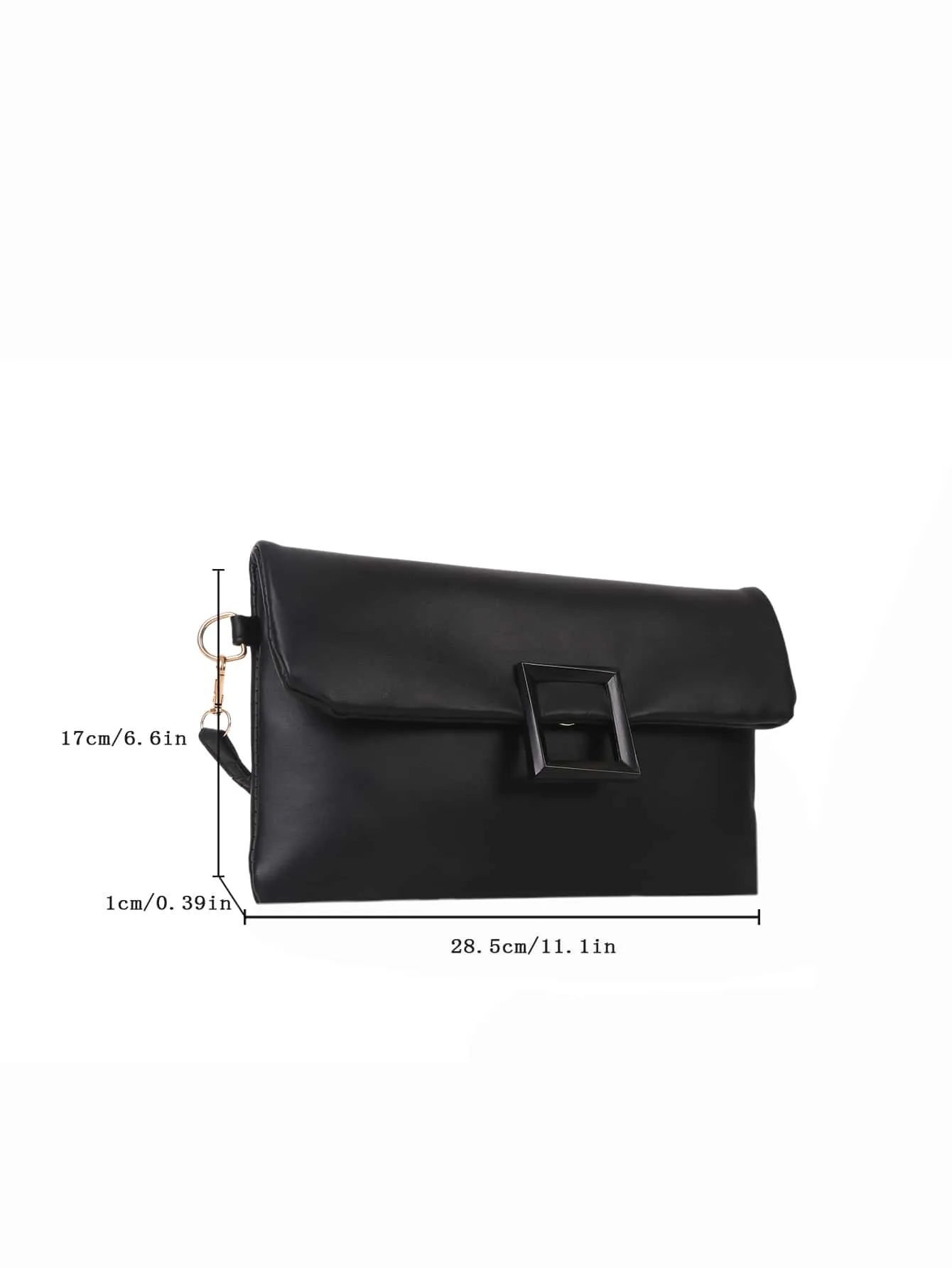 SHEIN Minimalist Flap Envelope Bag