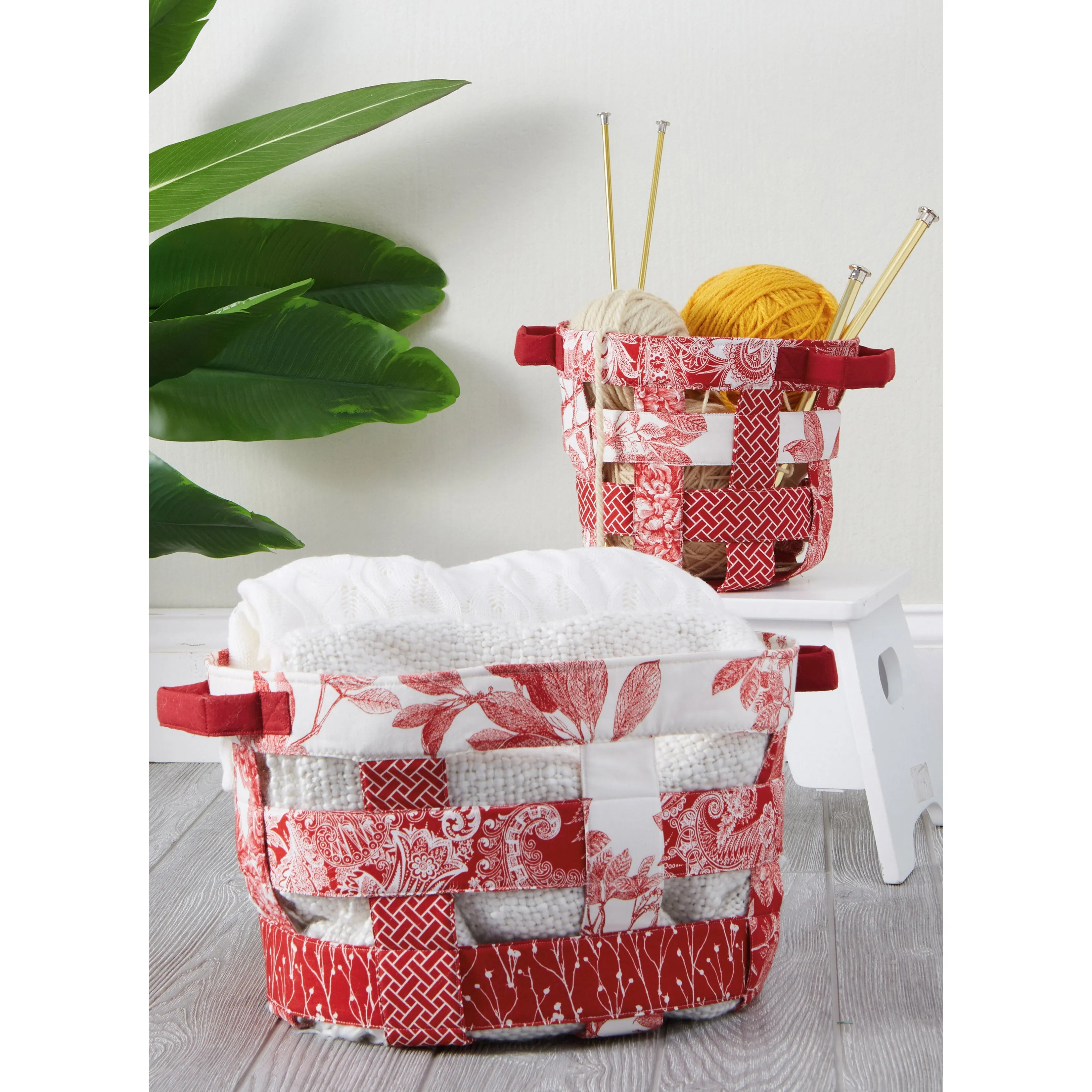 Simplicity sewing pattern 9623 Fabric Baskets by Carla Reiss Design