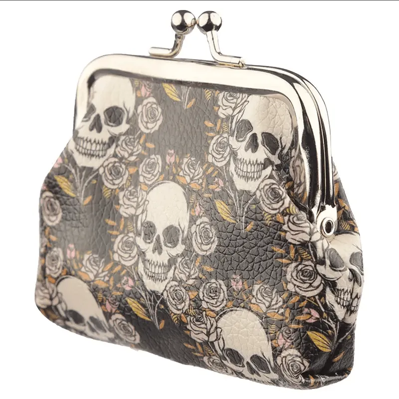 Skulls and Roses Tic Tac Purse