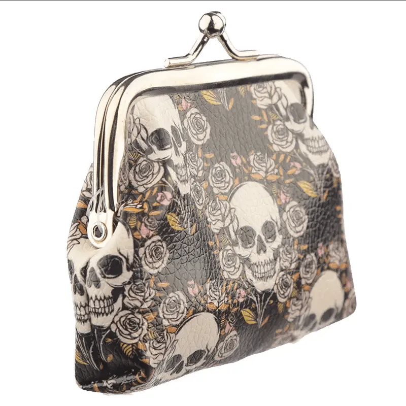 Skulls and Roses Tic Tac Purse