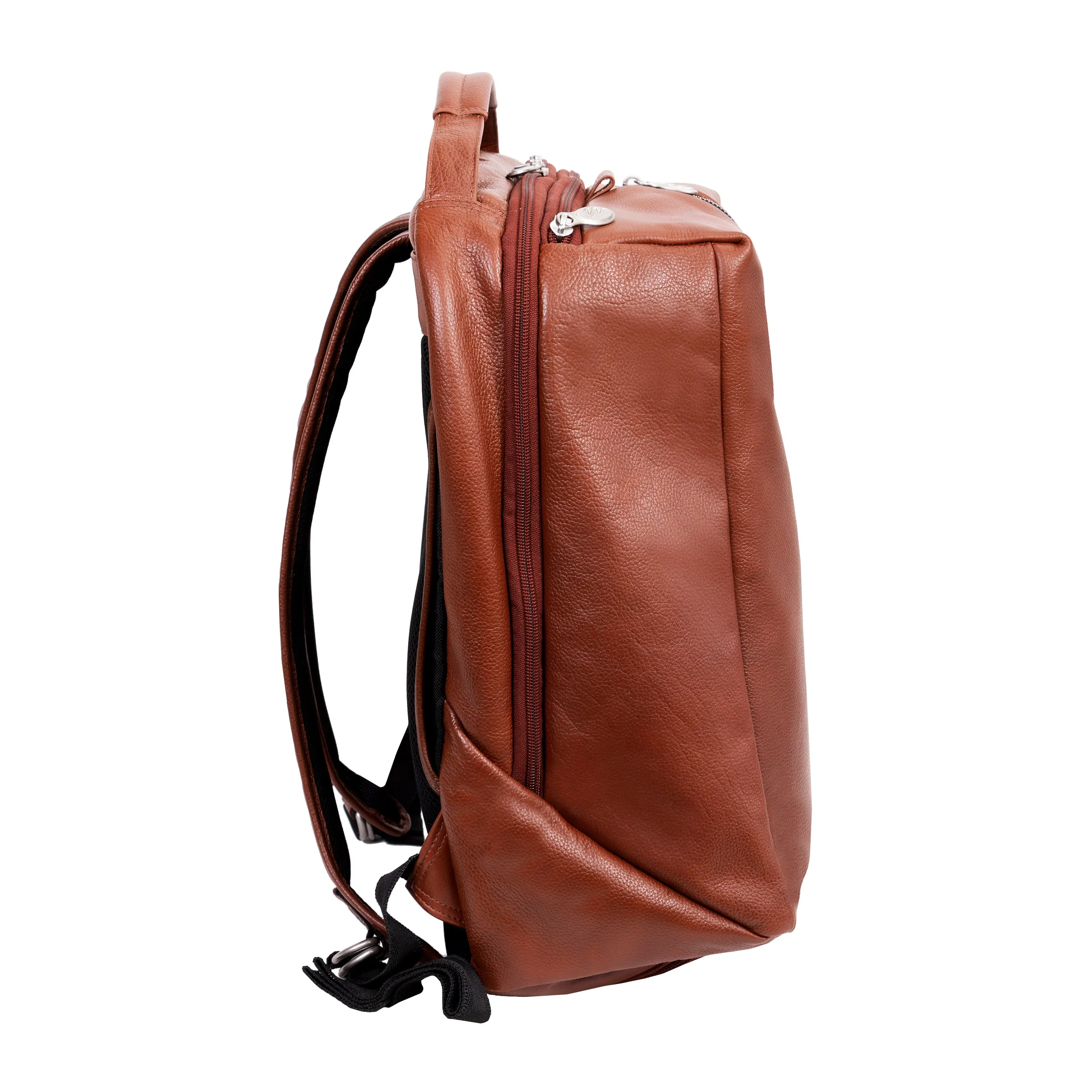 SOUTH SHORE | 17” Leather Overnight Laptop Backpack