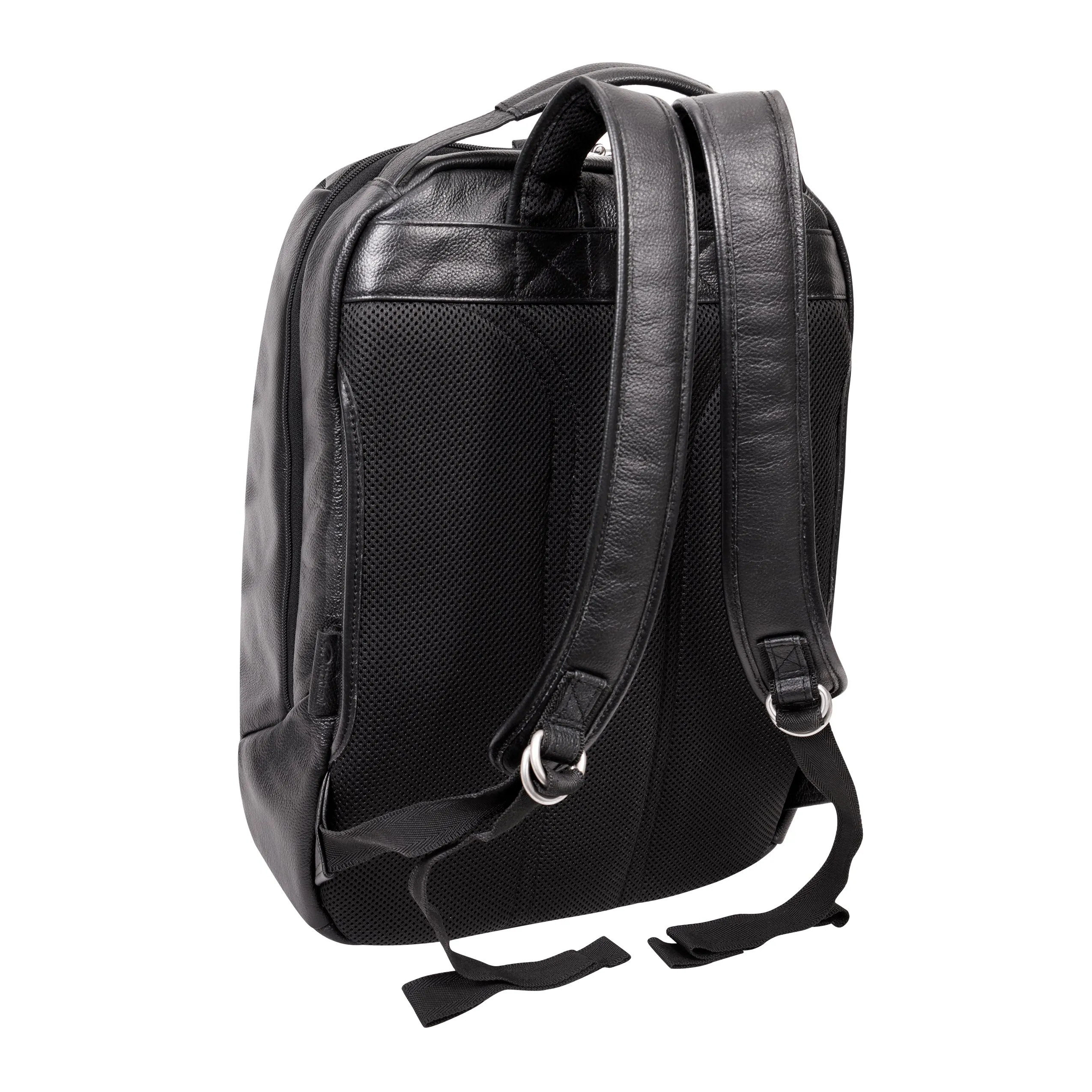 SOUTH SHORE | 17” Leather Overnight Laptop Backpack