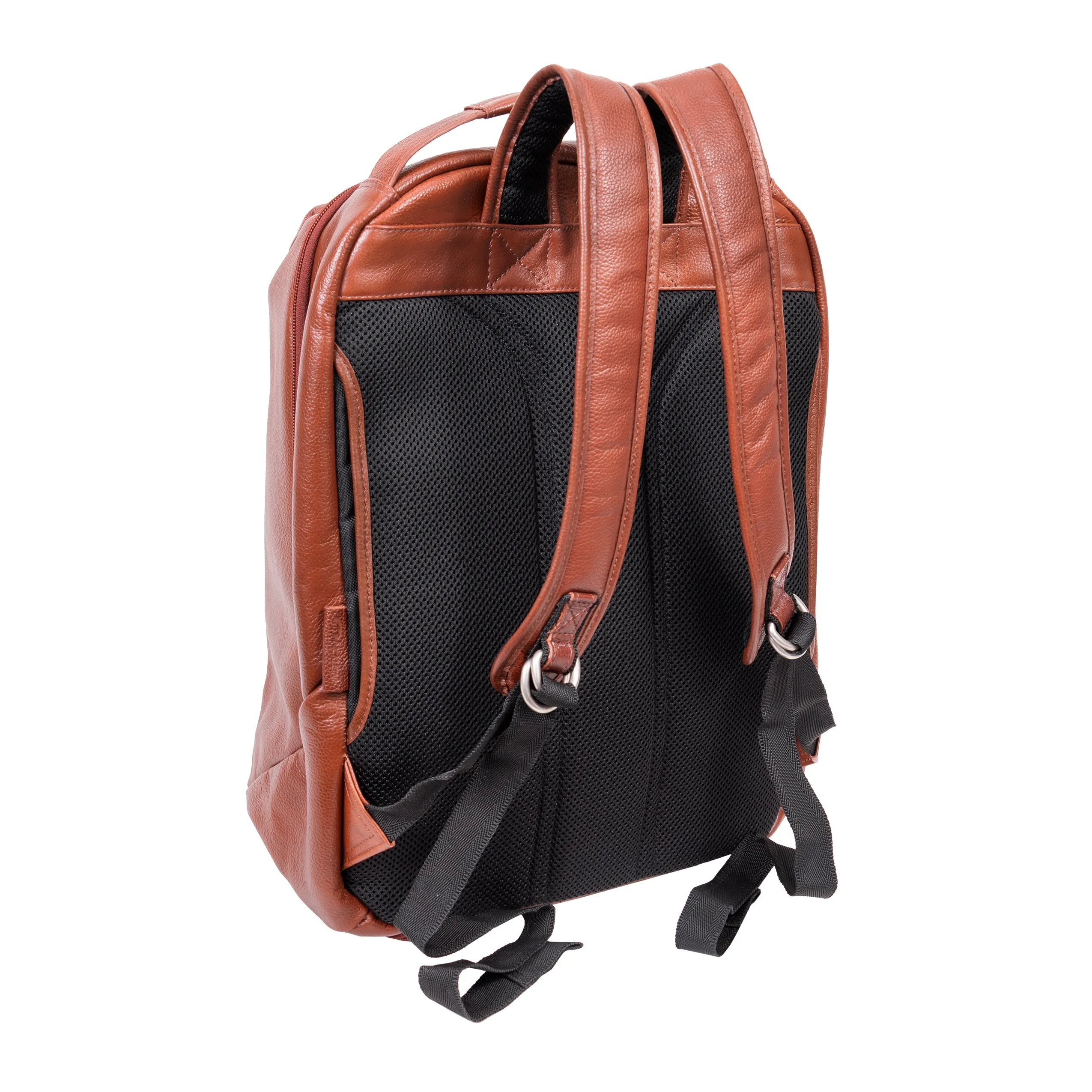 SOUTH SHORE | 17” Leather Overnight Laptop Backpack