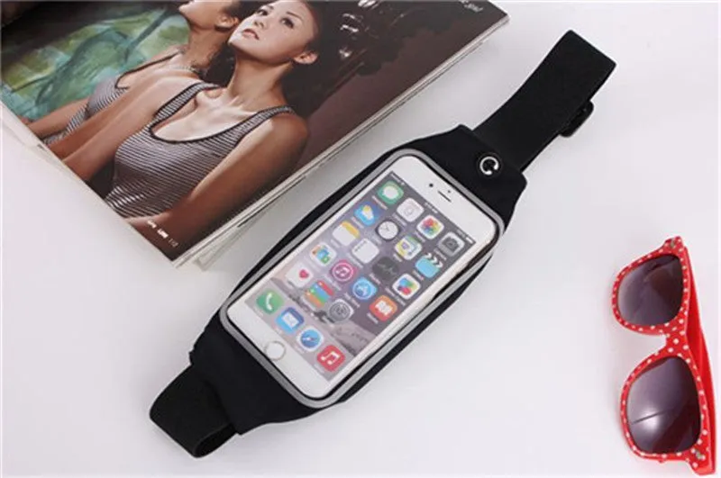 Sports Waist Pack Phone Holder Case with Window