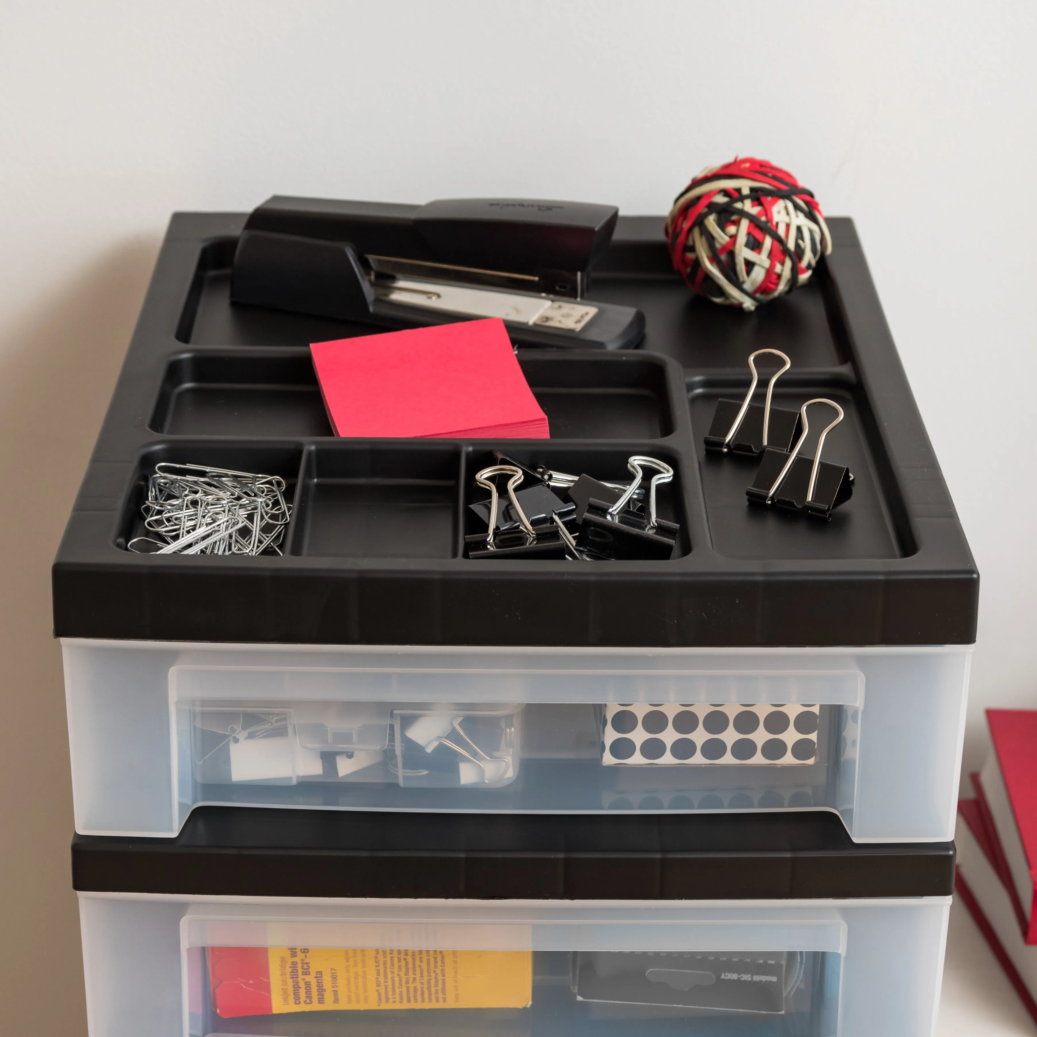 Storage Drawer Cart with Organizer Top - 7 Drawer