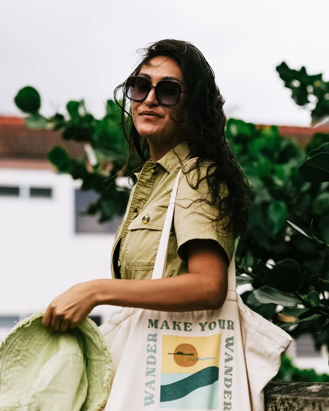 Sunrise Organic Cotton Tote Bag - Off White