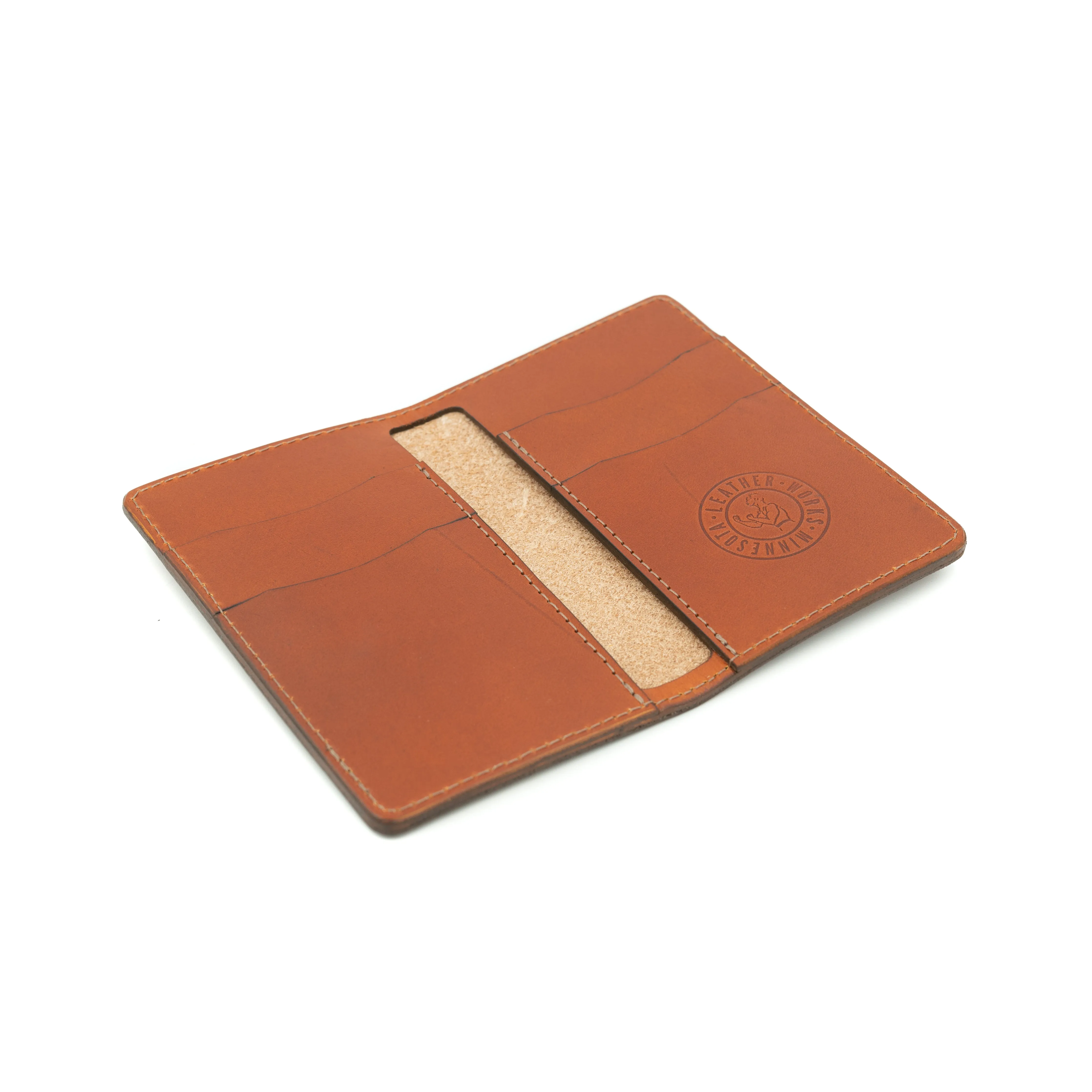 The Boxer Wallet - Chestnut