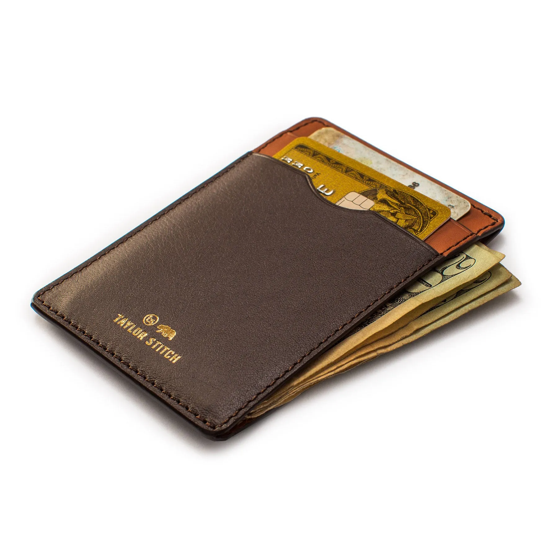 The Minimalist Wallet in Brown