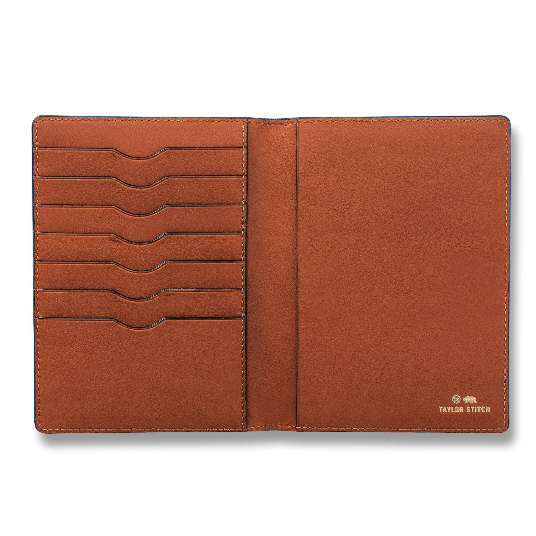 The Passport Wallet in Brown