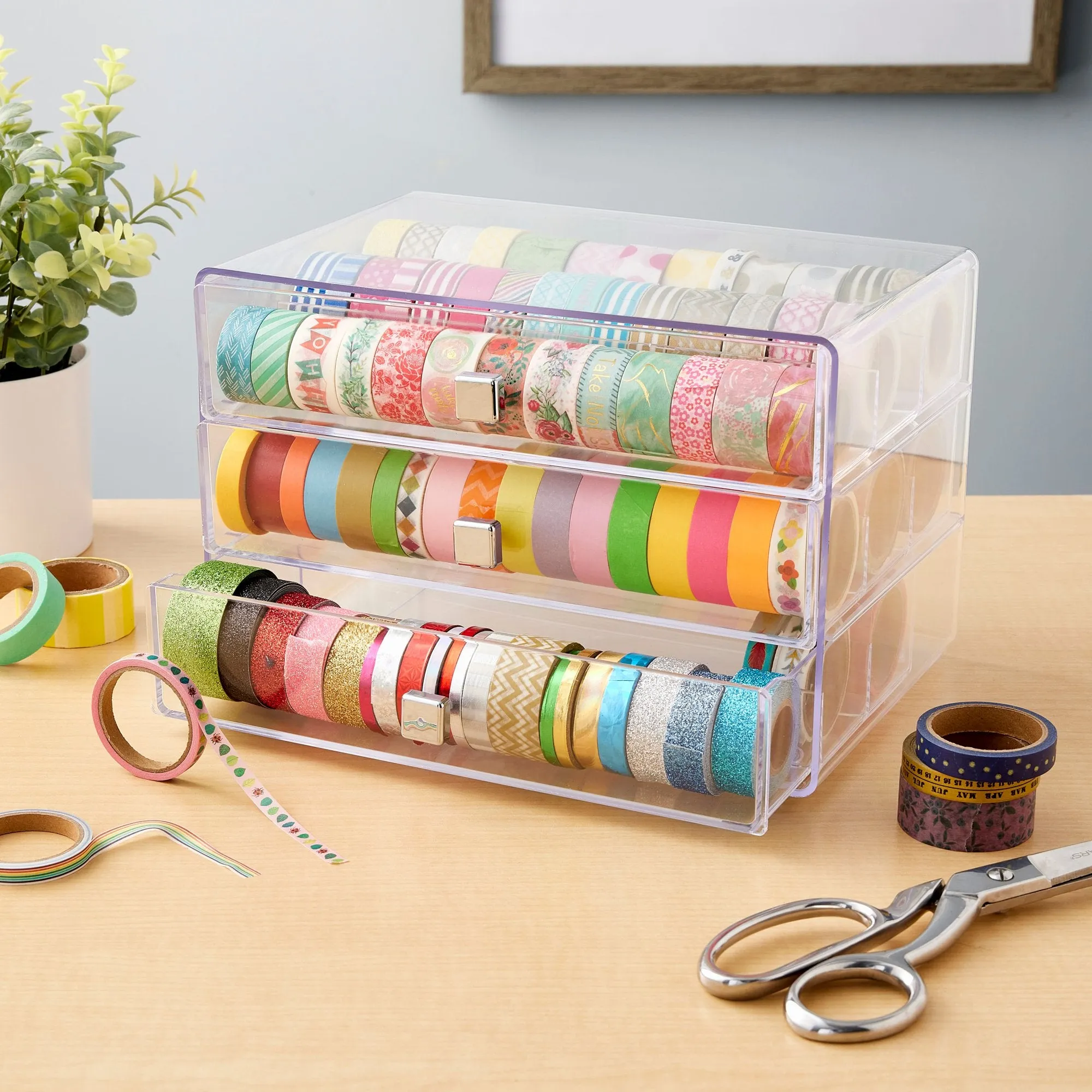 Three-Drawer Washi Organizer