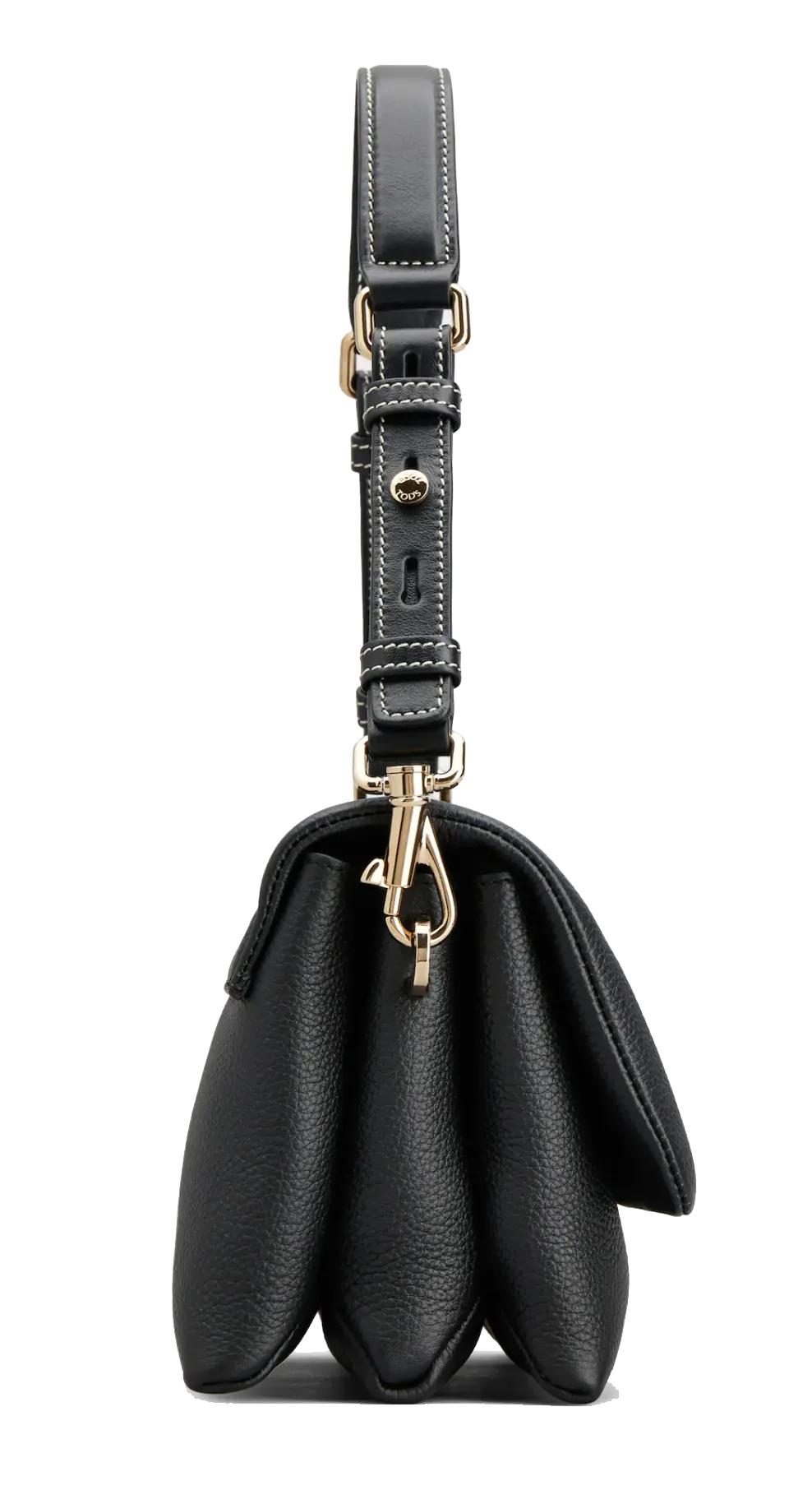 TODS T TIMELESS FLAP BAG BLACK