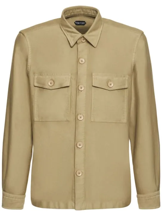 Tom Ford   Satin outershirt 