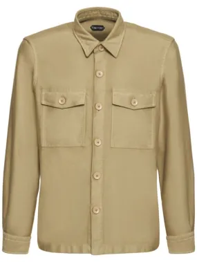 Tom Ford   Satin outershirt 