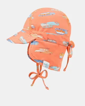 Toshi Swim Baby Flap Cap Classic - Surfs Up